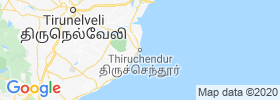 Tiruchchendur map